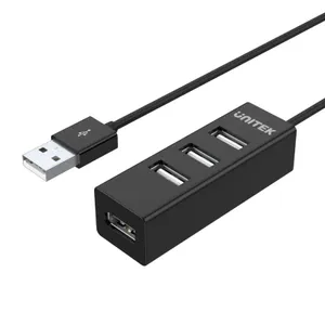 מפצל UNITEK Y-2140 USB 2.0 4-Port Hub 