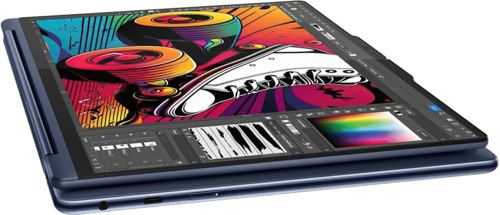 מחשב נייד עם מסך מגע ועט Lenovo Yoga 7 2-in-1 14ILL10 83JQ00DXIV Core Ultra 7 258V 1TB SSD 32GB RAM, צבע אפור שלוש שנות אחריות יבואן הרשמי