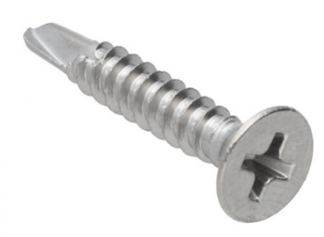 בורג פחפח פיליפס שטוח קודח 8X3/4 -  מחיר ל 100 יחידות