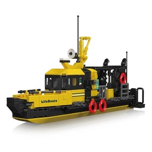 דגם הרכבה ספינת הצלה נורווגית Mould King 10080 Norwegian Lifeboat
