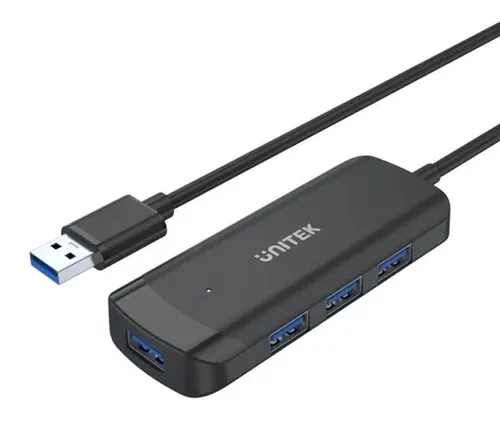 מפצל 4 פורט UNITEK H1111E 1.5m Long Cable USB 3.0 
