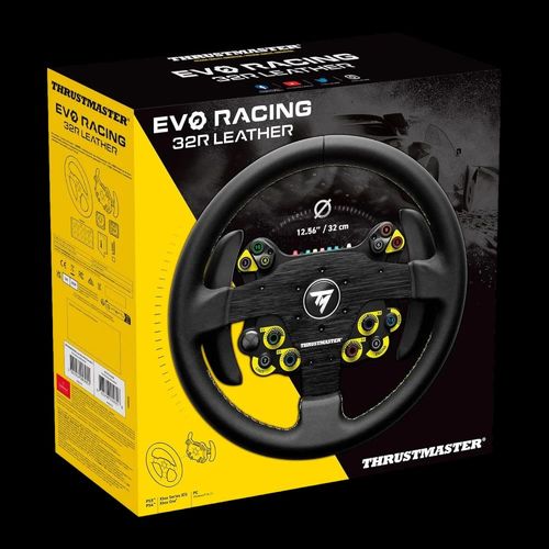 הגה EVO Racing 32R Leather לסימולטור מרוצים Thrustmaster