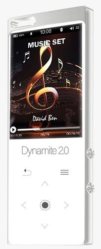 נגן SAMVIX Dynamite 2.0 16GB בצבע לבן