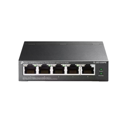 מתג +TL-SG105MPE GIGA POE מבית TP-LINK