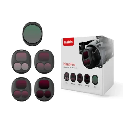 ערכת פילטרים לרחפן Haida NanoPro DJI Mavic 4 Pro