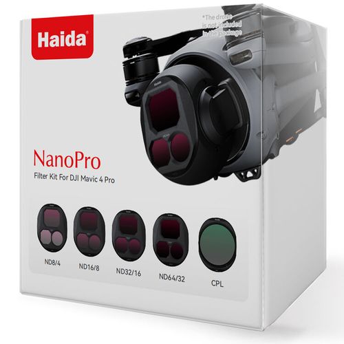 ערכת פילטרים לרחפן Haida NanoPro DJI Mavic 4 Pro