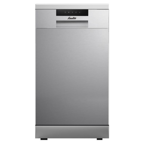 מדיח כלים צר SAUTER דגם SDW1045S מערכות כלים : 9 צבע נירוסטה 44.8 ס