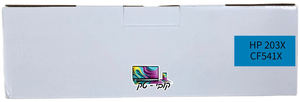 טונר ציאן (כחול) תואם HP CF541X למדפסת אייץ