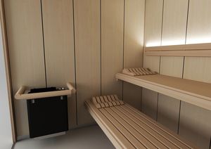 סאונה  ASTRALPOOL 72907  St Moritz Sauna 135 x 135 x 210   	 