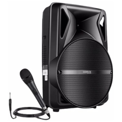 רמקול קריוקי נייד+מקרופון SAMVIX TRAVIS X126 30W טראוויס סאמויקס