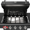 גריל גז 5 מבערים KENMORE PG-40522 כולל כירת צד שחור