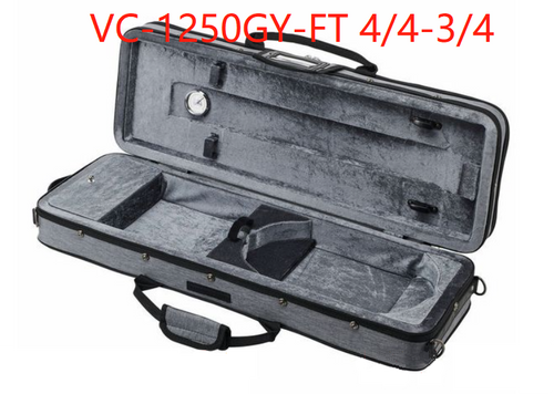 ארגז לכינור מרובע אפור VC-1250GY-FT 4/4 Smart