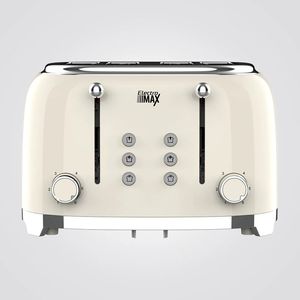 טוסטר מצנם קופץ 4 וינטאג׳ פרוסות שמנת 1630W