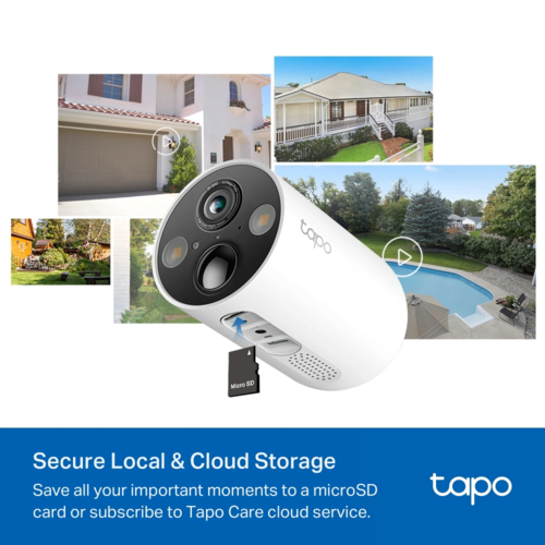 מצלמה 4MP+פאנל סולארי Tapo C425 KIT מבית TP-LINK