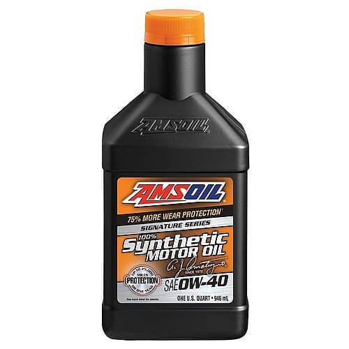 ‏שמן מנוע Amsoil 0W-40 Signature | ‏0.946 ליטר
