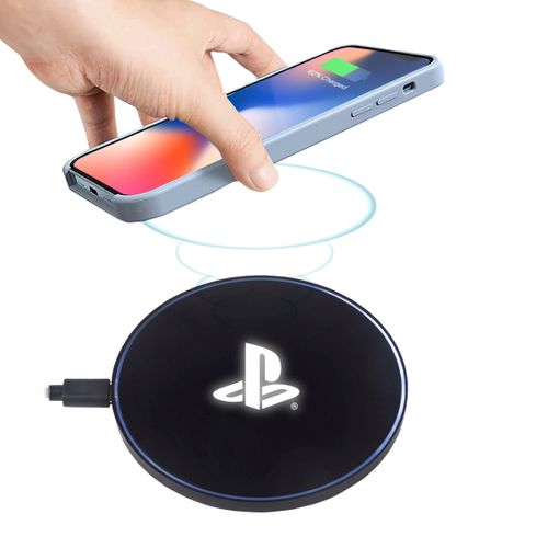 מטען אלחוטי מהיר עם תאורה 15W