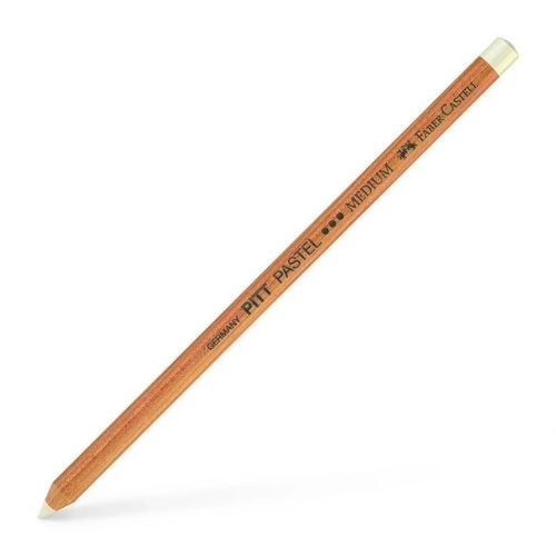 עפרון פסטל Faber Castell white 101 Pitt Pastel 