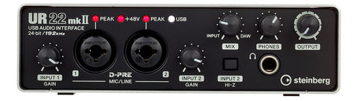 Steinberg UR22mkII Au זוית נוספת