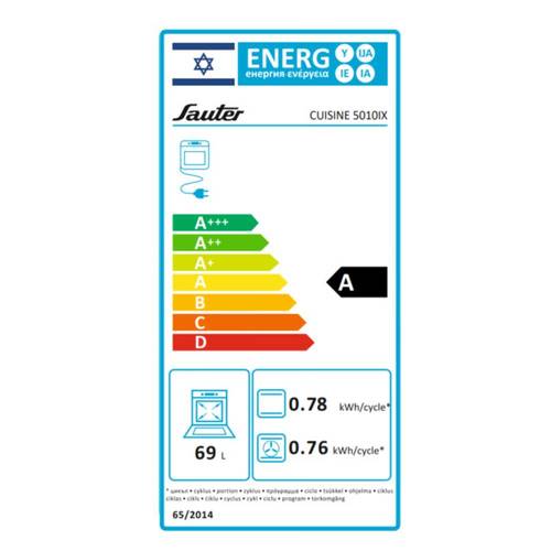 תנור בנוי 69 ליטר Sauter Cuisine 5020ix נירוסטה