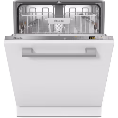 מדיח כלים אינטגרלי מלא מילה Miele G 5150 Vi פתוח עם סלסילות Comfort