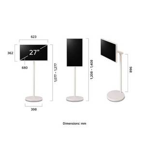 טלוויזיה LG StanbyME 2 27LX6TDGA 2K ‏27 ‏אינטש אל ג'י