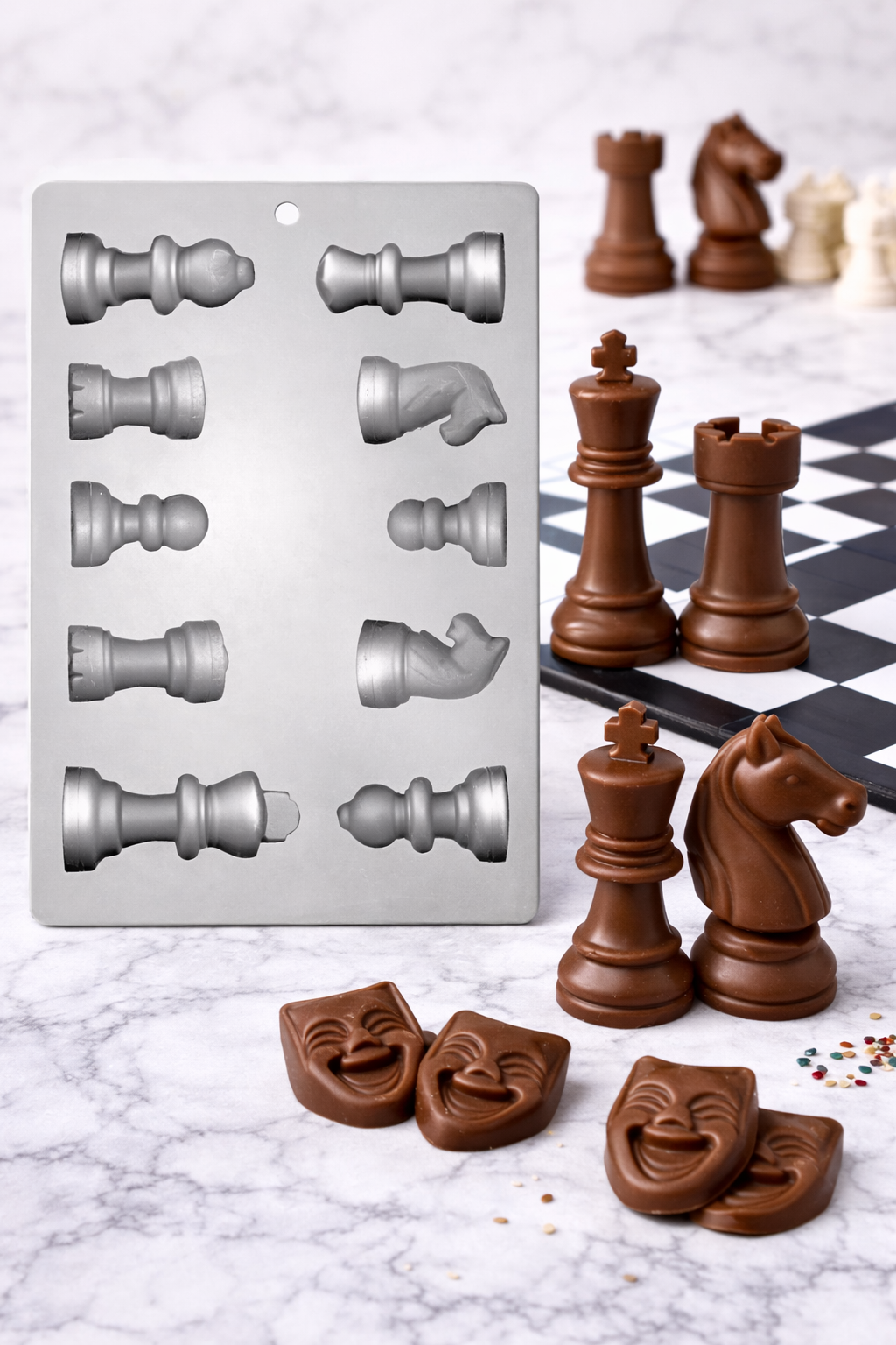 תבנית לשוקולד – כלי שחמט