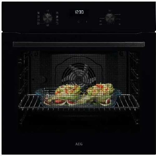 תנור בנוי עם פונקציה שבת AEG דגם ABU51229B שחור יבואן רישמי