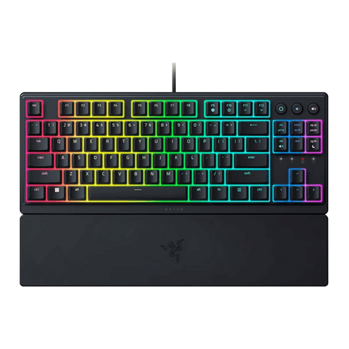שריון באילת - מקלדת חוטית Razer Ornata V3 Tenkeyless - צבע שחור שנתיים אחריות יבואן רשמי