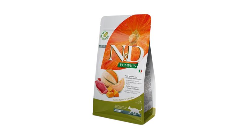 ND חתול דלעת ברווז ומלון -  1.5 קילו
