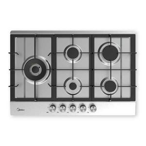 כיריים גז 5 להבות 75 ס"מ MIDEA דגם 75SP005-SS מידאה נירוסטה מוברשת