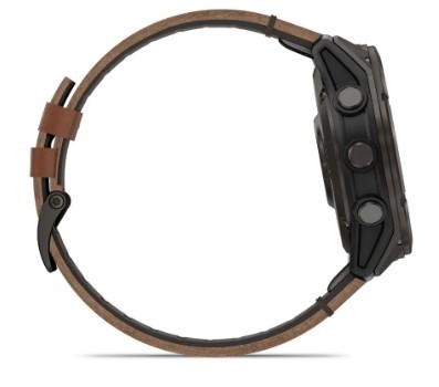 שעון חכם Garmin Fenix 8 Pro AMOLED Sapphire Carbon Grey DLC Titanium 51mm