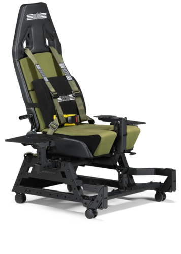 מושב טיסה מקצועי צבאי Next Level Racing® Flight Seat Pro Boeing Military Edition