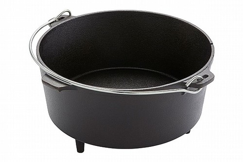 סיר ברזל יצוק לבישול בשטח - GROENBERG ASKJA POT 7L