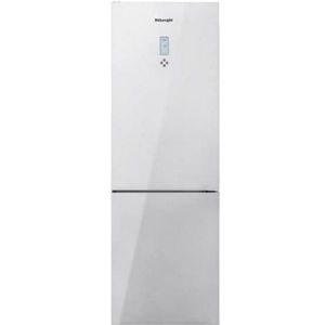 מקרר מקפיא תחתון - 327 ליטר DeLonghi DLRGW383LEU זכוכית לבנה