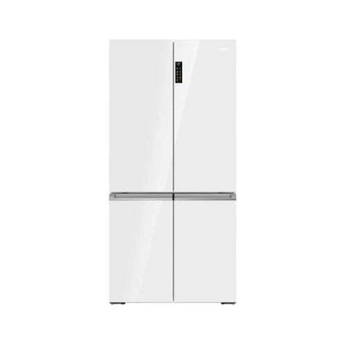 מקרר ‏4 דלתות Haier האייר HRF- 825FW זכוכית לבנה 681 ליטר יבואן רישמי !