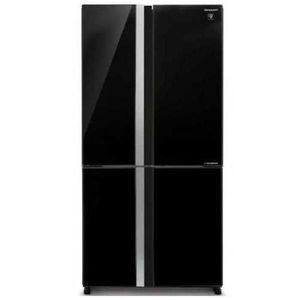 מקרר 4 דלתות SHARP דגם SJ-8942BK שארפ זכוכית שחורה