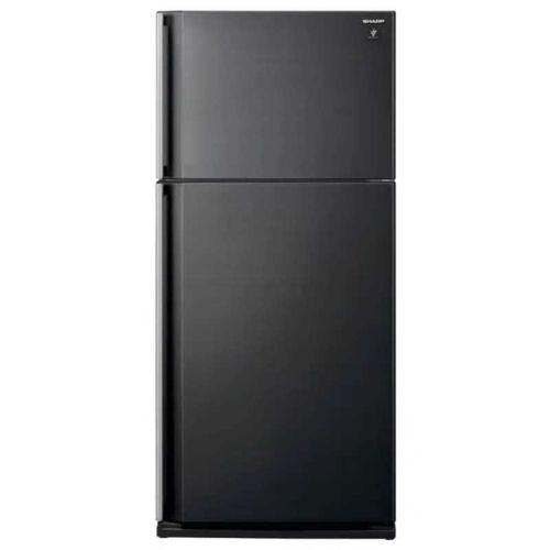מקרר שחור SHARP מקפיא עליון דגם SJ-3850-BK שארפ