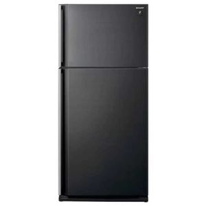 מקרר שחור SHARP מקפיא עליון דגם SJ-3850-BK שארפ