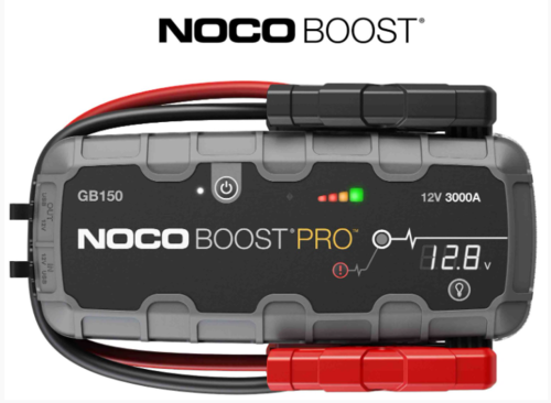 בוסטר התנעה לרכב NOCO GB150  3000A בוסטר נטען עוצמתי במיוחד