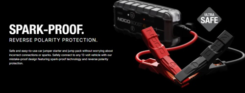 ‏בוסטר התנעה Noco GB50 זרם התנעה של 1500 AMP 