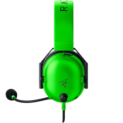 שריון באילת - אוזניות גיימינג Razer BlackShark V2 X 3.5mm - צבע ירוק שנתיים אחריות ע