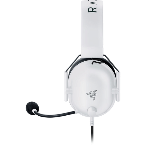 שריון באילת - אוזניות גיימינג חוטיות Razer BlackShark V2 X - צבע לבן שנתיים אחריות ע