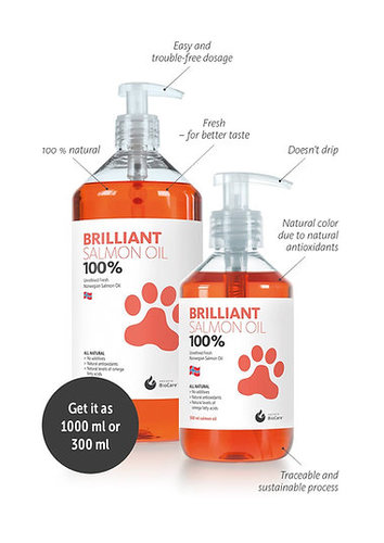 Brilliant salmon oil