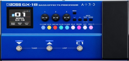זוית נוספת boss gx-1b bass effects processor