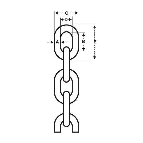 galvanized anchor chain 10mm marine