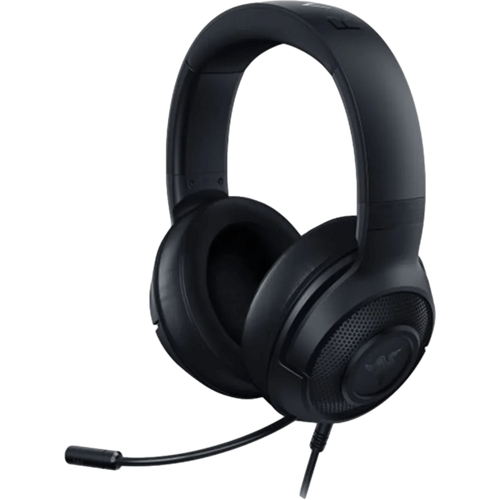 שריון באילת - אוזניות גיימינג עם מיקרופון Razer KRAKEN X LITE בצבע שחור 