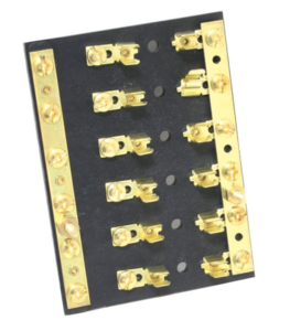בלוק פיוזים וטרמינלים 12V 20A (8.3×7.6 ס"מ) Lalizas