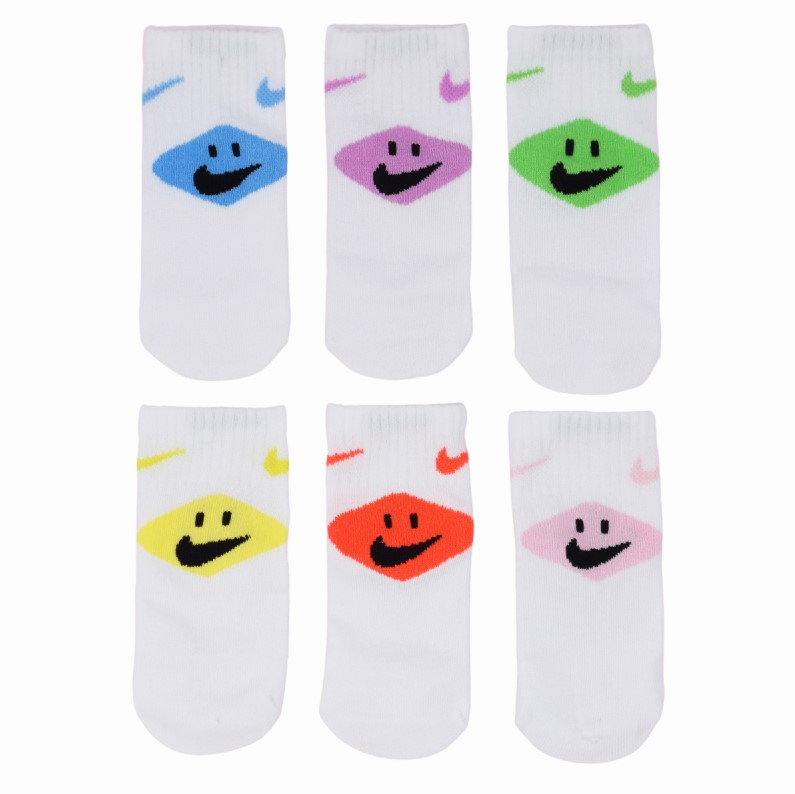 שלישיית גרבי נייק Nike Smiley Ankle Socks | תינוקות