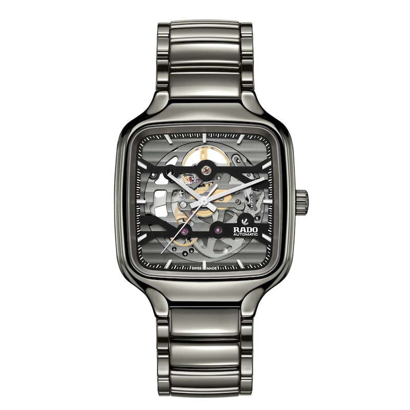 שעון יוקרה אוטומטי RADO True Square Skeleton R27125152