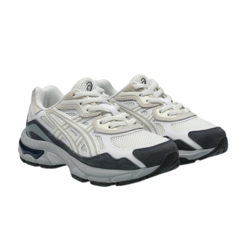 נעל ASICS מידות 27-35 לילדים בגוון אפור-לבן